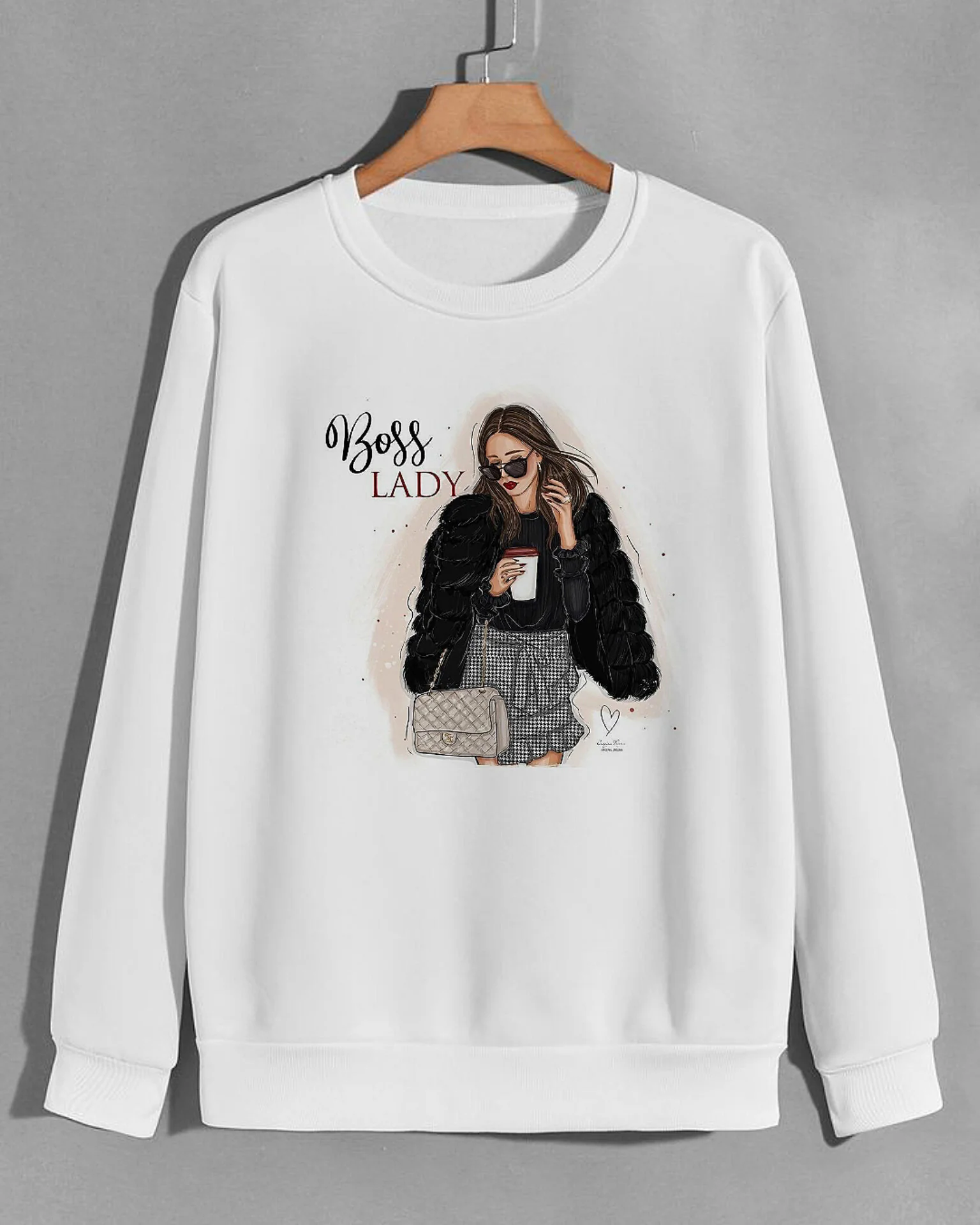 Boss Lady Graphic Sweatshirt - Image 2