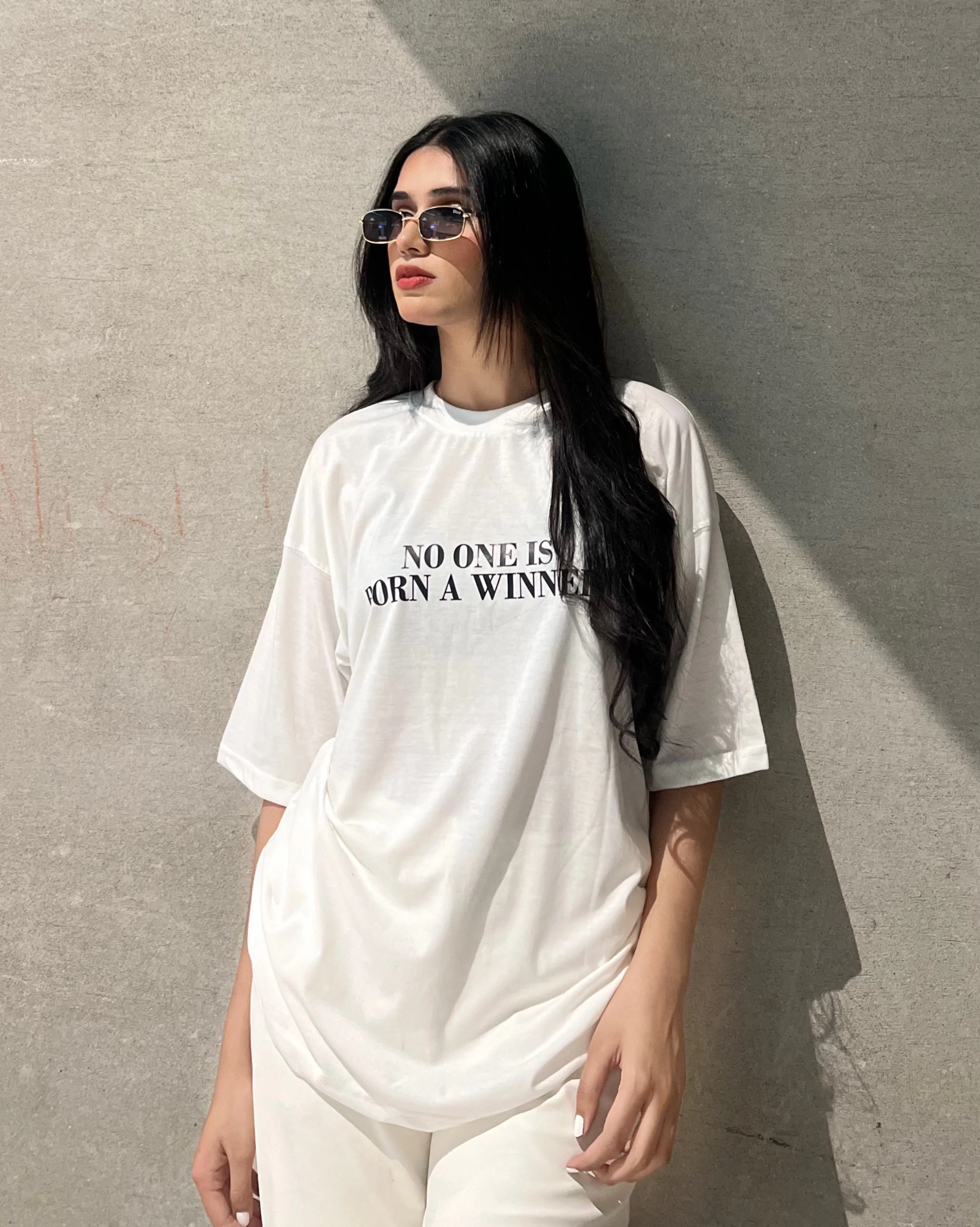 Chicago Players Graphic Drop Shoulder Oversized T-shirt - Image 3