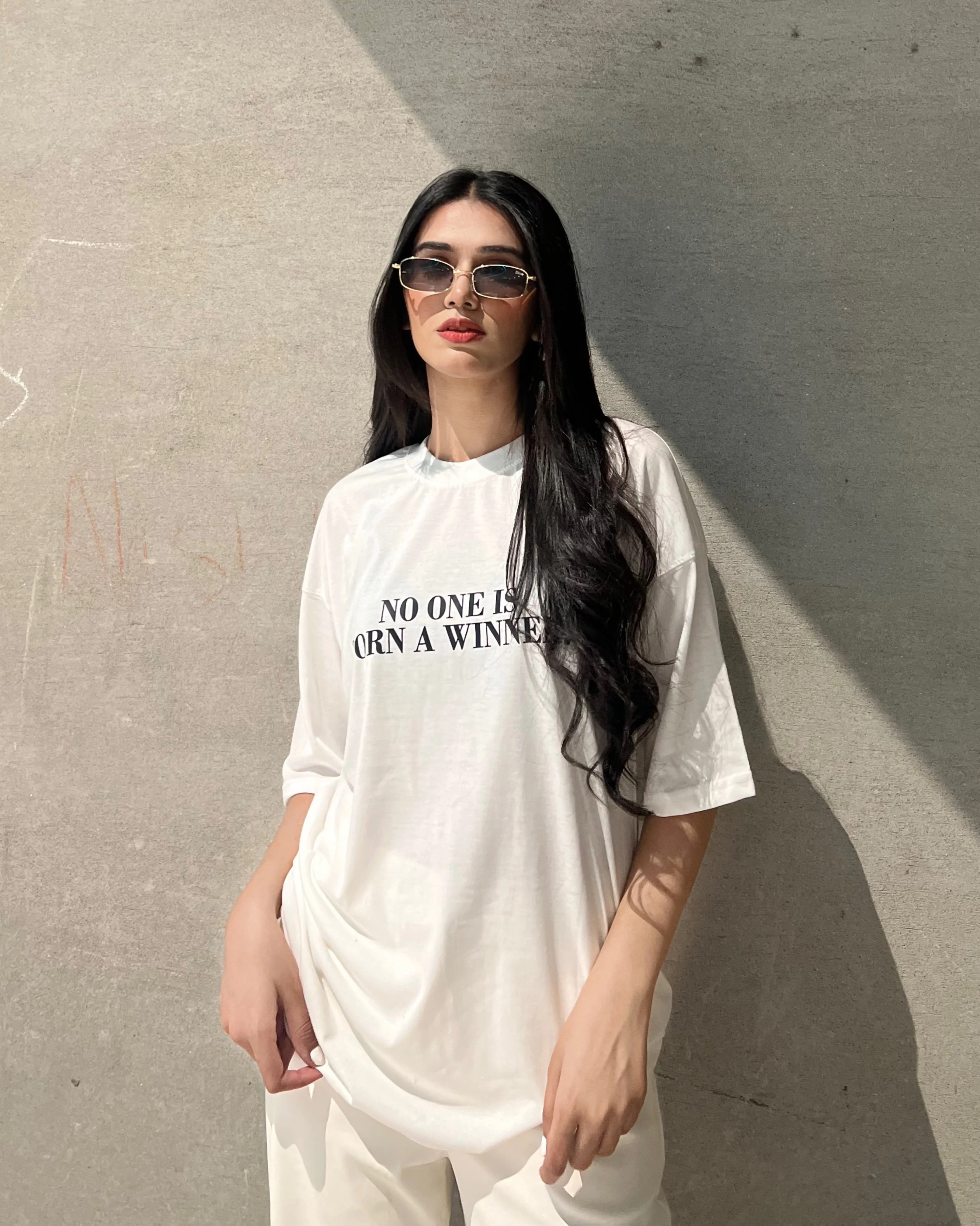 Chicago Players Graphic Drop Shoulder Oversized T-shirt - Image 4