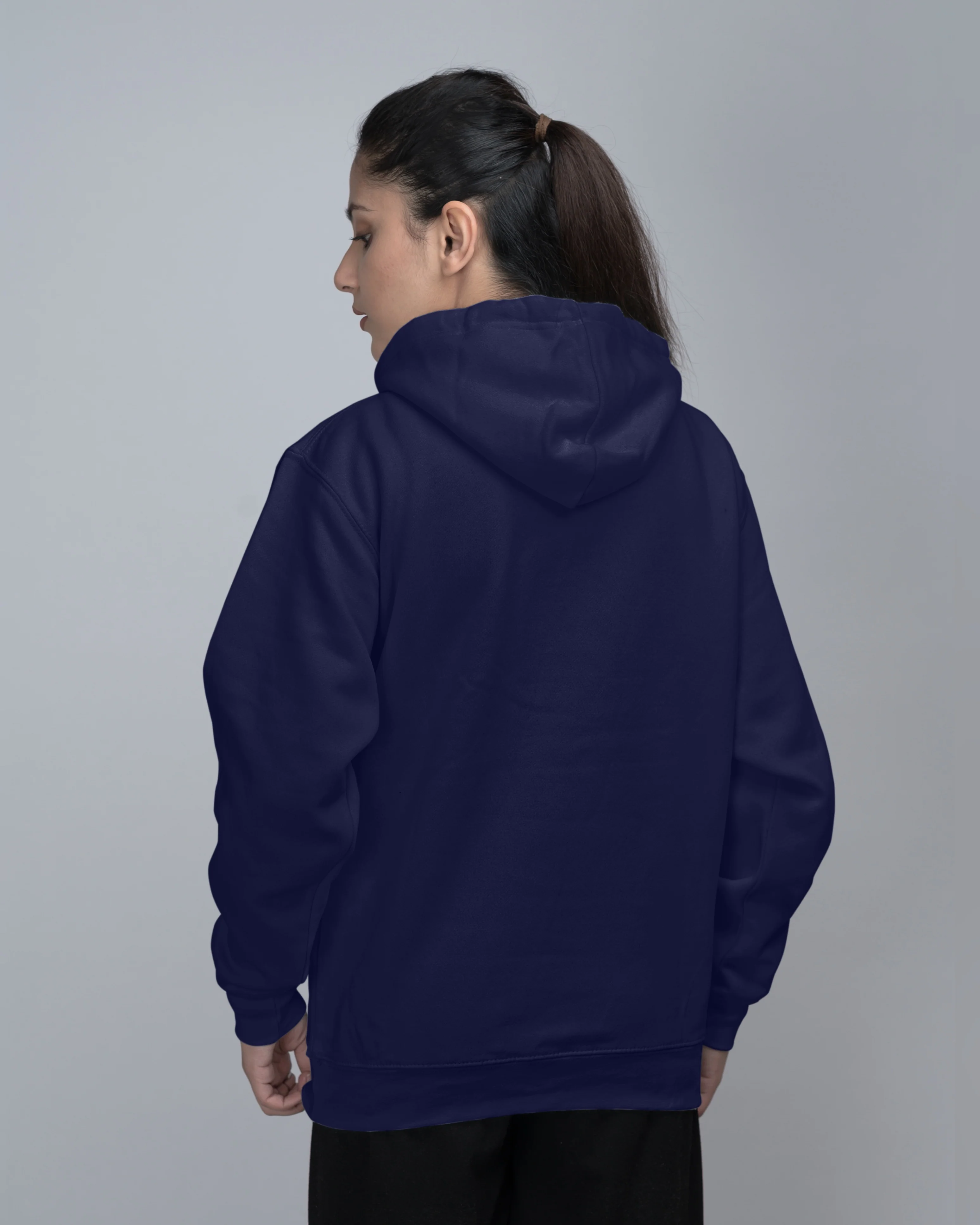 Premium Oversized Fit Pull Over Hood Indigo - Image 2