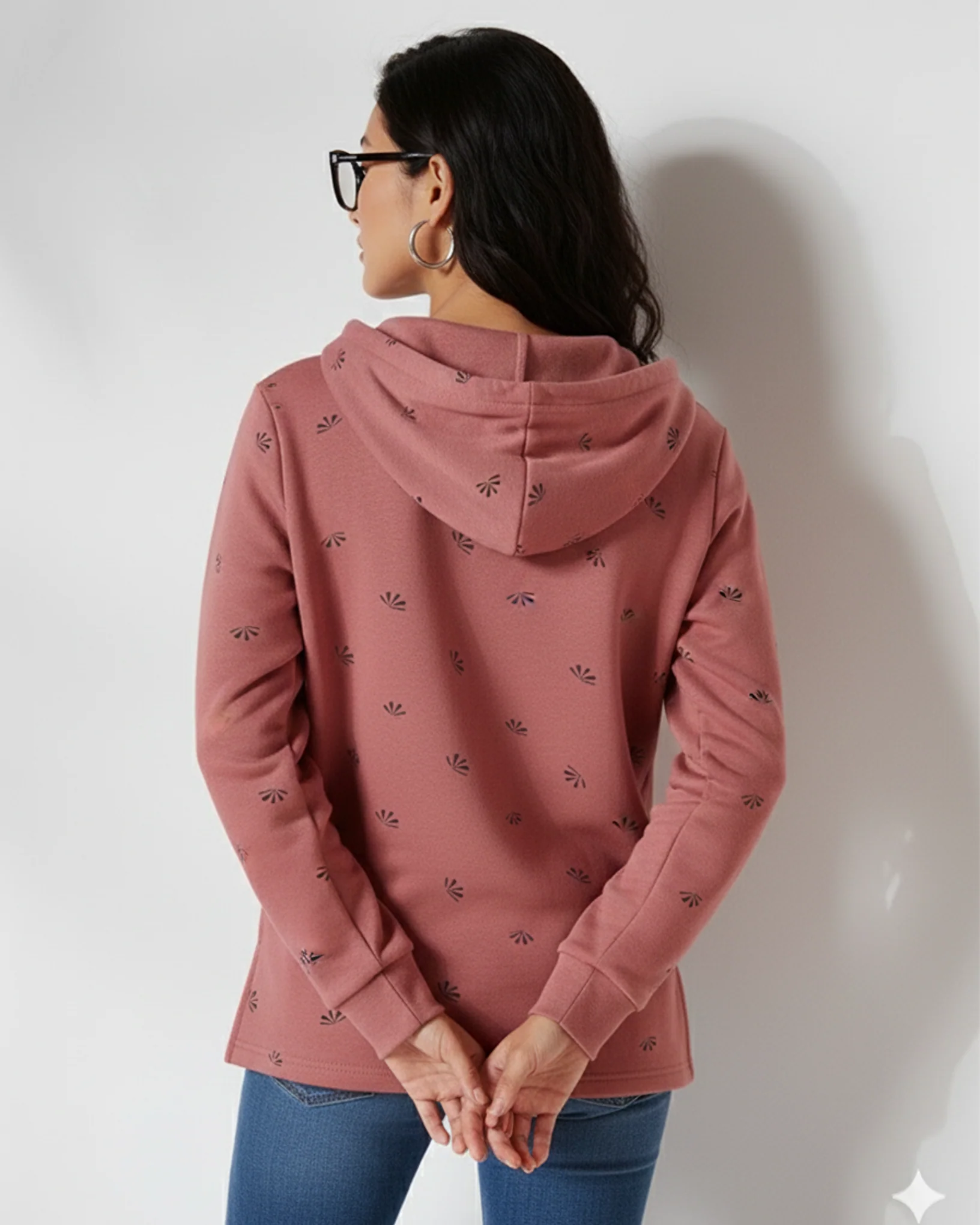 Sienna Ocean Waves Pull Over Hood - Image 2