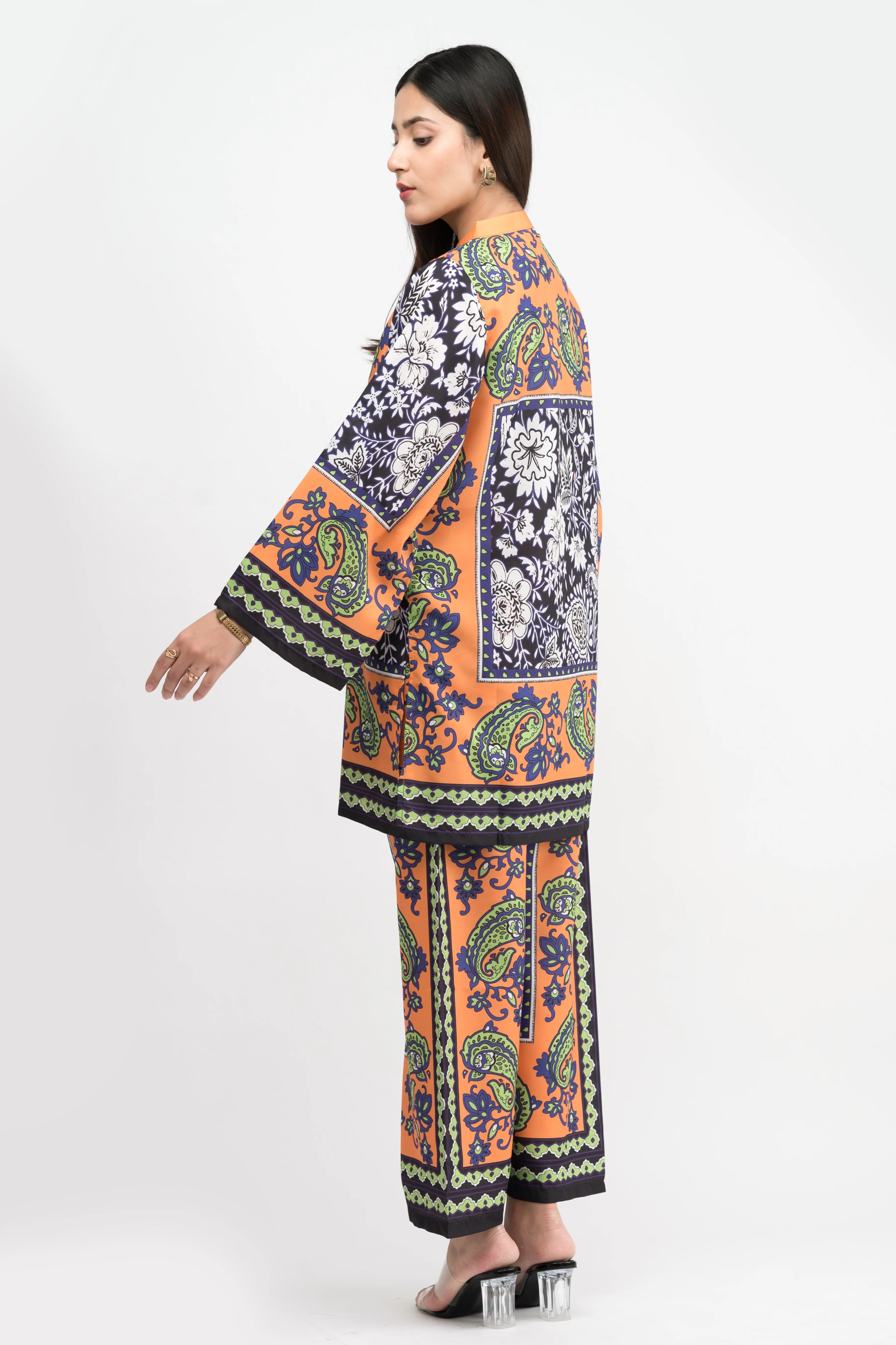 Erica Printed Swiss Lawn Co-Ord Set - Image 4