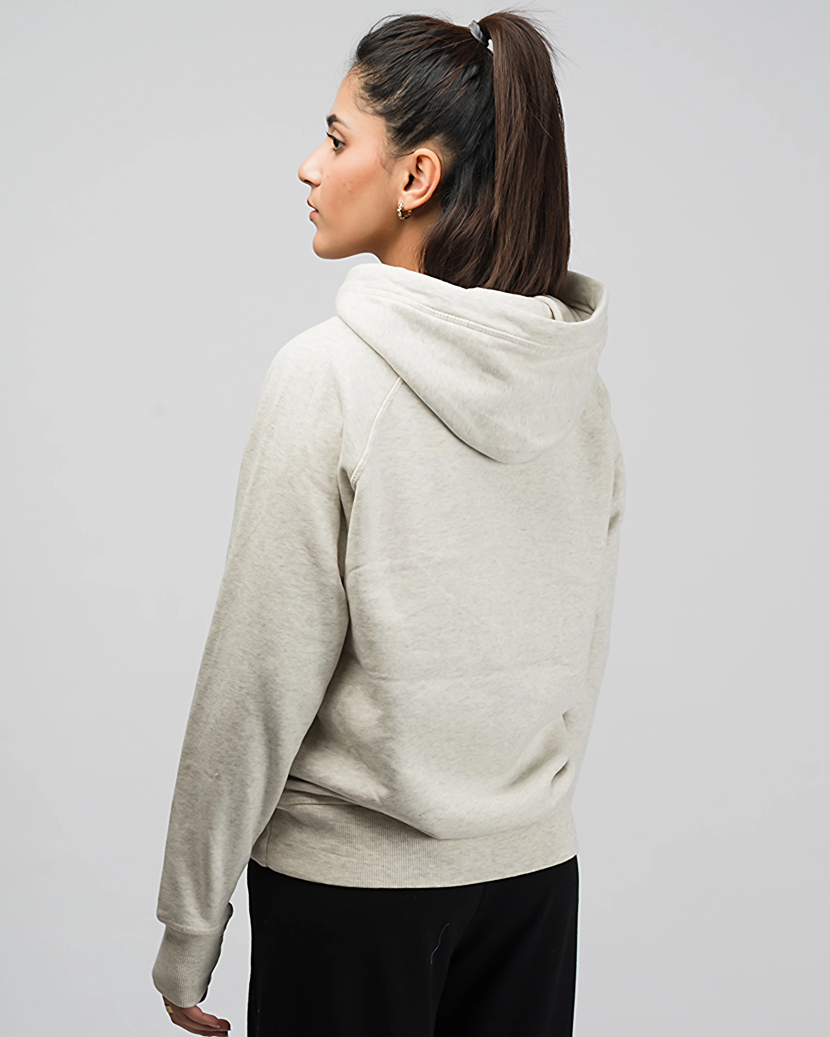 Premium Vintage Wash Oversized Hood Grey - Image 2