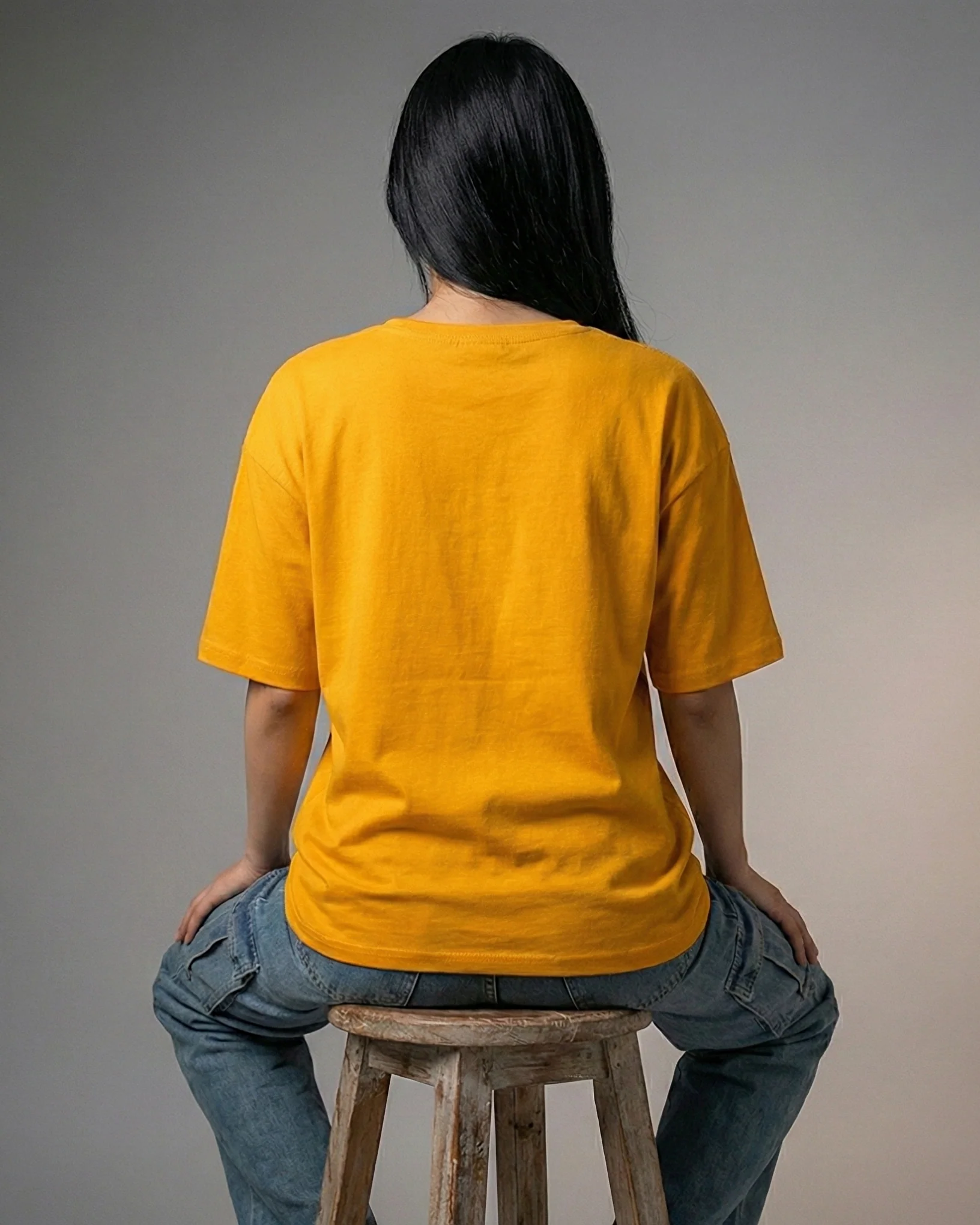 Tom & Jerry Graphic Drop Shoulder Oversized Tee - Image 3